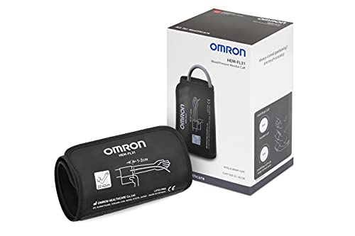 OMRON Intelli Wrap HEM-FL31-E Manguito para monitores de presión arterial de brazo OMRON, 22-42 cm