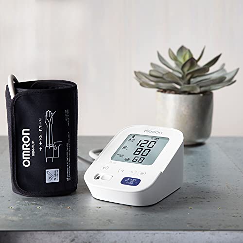 Omron X3 Comfort Home Blood Pressure Monitor Máquina de presión sanguínea para el control de la hipertensión en casa, aprobado por la protección de consumidores de Stiwa 09/2020