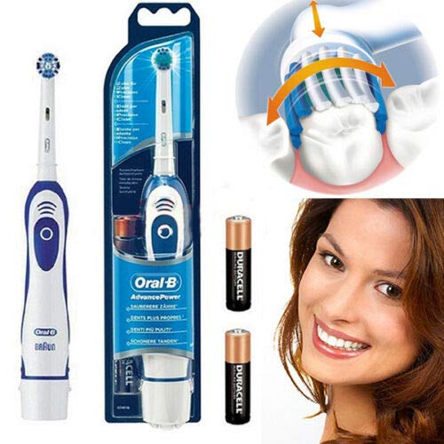 Oral-B - Cepillo eléctrico AdvancePower 400, AA, Blanco, Verde