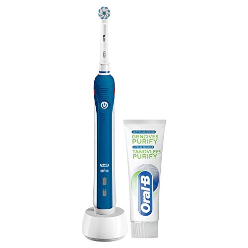 Oral-B Power Pro 2 2800 Cepillo De Dientes Éctrico Accionado + Purificar Pasta De Dientes De Las Encías 530 g