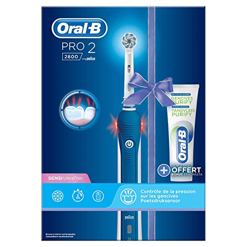 Oral-B Power Pro 2 2800 Cepillo De Dientes Éctrico Accionado + Purificar Pasta De Dientes De Las Encías 530 g