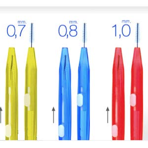 Oratek Cepillo Interdental Retractil 0.8Mm 8Ud. 1 unidad 200 g