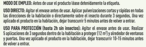 Orion - Insecticida en Aerosol 2en1 Mata y Protege contra Moscas y Mosquitos, Aroma Manzana - 600 ml