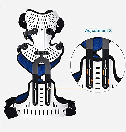 Ortesis De Cabeza, Cuello, Tórax, Estabilizador De Soporte De Rehabilitación De Vértebra Cervical, Para Estenosis Espinal, Fracturas De Lesiones Columna Cervical Después De La Cirugía (talla Única).