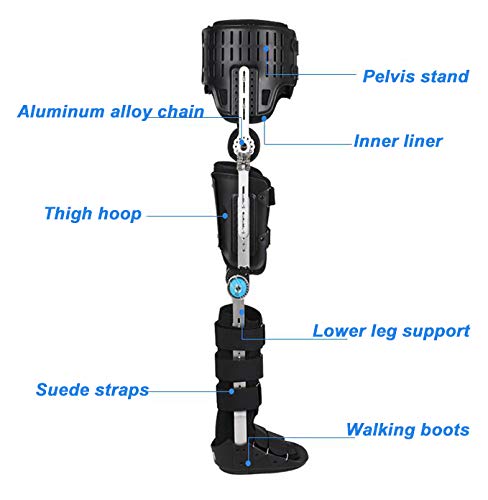 Ortesis De Rodilla, Tobillo, Pie, Ortesis, Cadera, Rodilla, Tobillo, Pie, Ortesis Fractura De Pierna, Parálisis De Miembros Inferiores, Ortesis De Abducción De Cadera Después De ROM, Estabilizador D