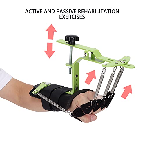 Ortesis Para Dedos, Soporte Ajustable Para Entrenamiento De Muñeca Y Mano Para El Ejercicio De Tendones De Hemiplejia Por Accidente Cerebrovascular, Equipo De Entrenamiento De Rehabilitación Para Mano