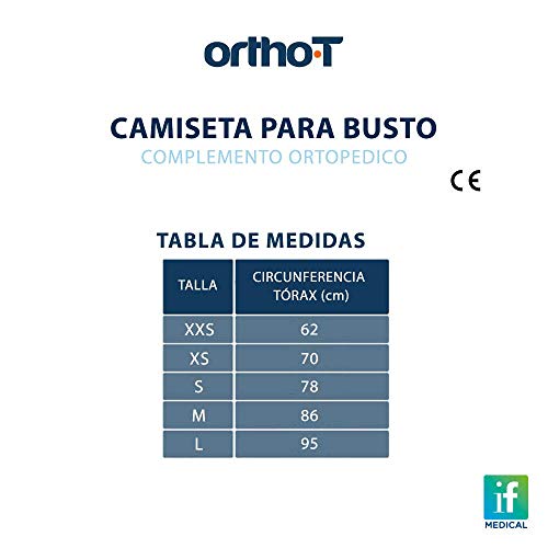 Ortho-T Camiseta para busto y corse ortopedico