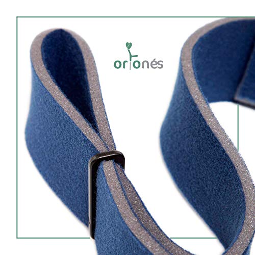 ORTONES | Cabestrillo Inmovilizador Hombro Brazo | Correa de Soporte de Grado Médico | Talla universal | Azul.