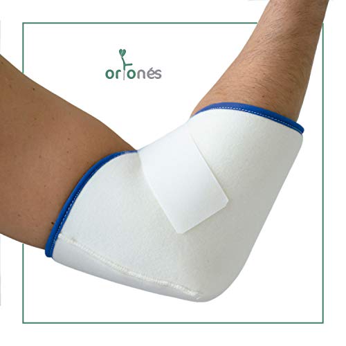 ORTONES | Talonera, Patuco, Antiescaras | Protector de Pie o Codo para Cama o Silla de Ruedas | Válido para ambos Pies, Derecho e Izquierdo | Unidad