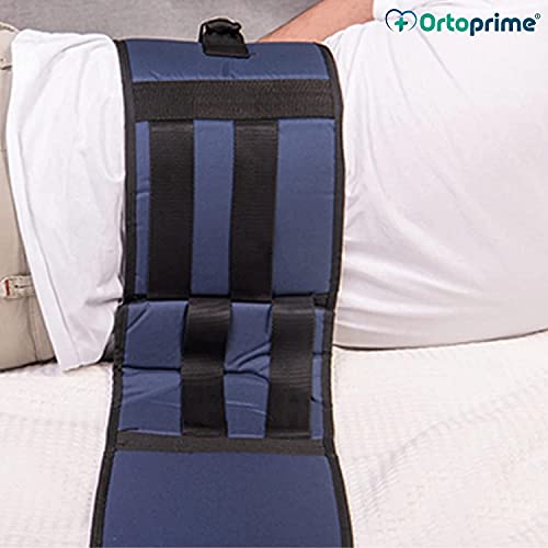 OrtoPrime Cinturón Sujeción cama de 90 y 105 cm - Cinturón cama Ancianos Anticaídas - Arnés Personas mayores Ortopédico - Cinturón de Seguridad para ancianos y adultos