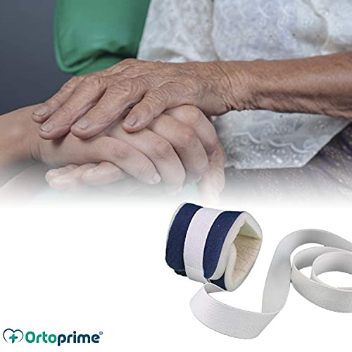 OrtoPrime PACK x2 Inmovilizadores Extremidades Antilesiones - Muñequeras Sujeción Médicas - Cinturón Sujeción Cama Hospital Hogar Geriátrico o Silla de Ruedas - Protección Anticaídas Universal