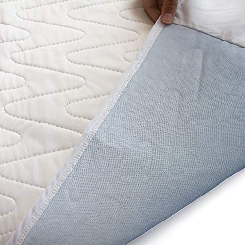 Ortotex Travesero empapador impermeable para la cama , Máxima absorción , con 5 capas , ideal para la incontinencia urinaria , 70 x 105 cm