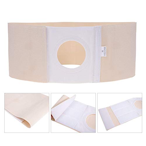 Ostomy Cinturón, Ostomy Abdominal Binder Brace Faja Apoyo Ostomía Hernia Cinturón Abdominal Binder Brace Unisex para Colostomy Pouch Prevenir Parastomal Hernia