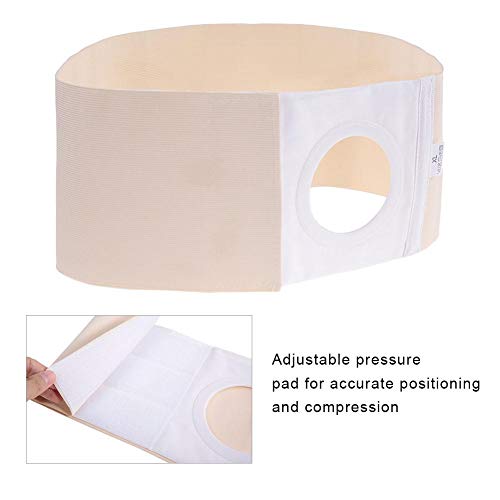 Ostomy Cinturón, Ostomy Abdominal Binder Brace Faja Apoyo Ostomía Hernia Cinturón Abdominal Binder Brace Unisex para Colostomy Pouch Prevenir Parastomal Hernia