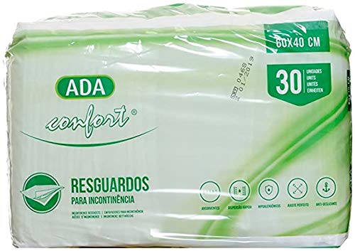 Pack 30 unidades de Empapadores desechable con gran capacidad de absorción 60 x 40 cm, Suapel para camas de adulto y niños