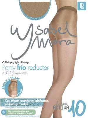 Panty Reductor 10 DEN 16506 Ysabel Mora puntera invisible (Tea, M)