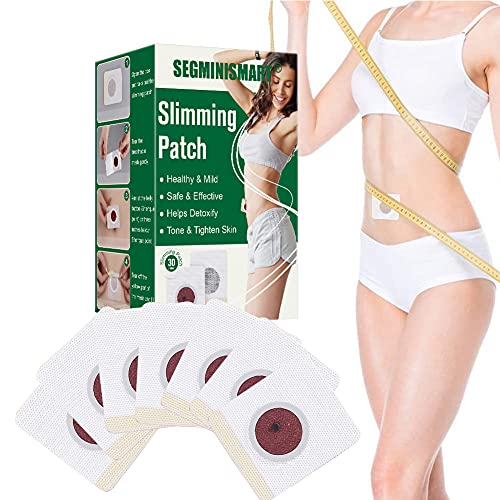 Parches Para Adelgazar,Slimming Patches,Parches Adelgazantes,Parche Adelgazante,Slim Patch,Parches Adelgazantes Abdomen,Para Barriga de Cerveza, Cintura de Cubo, Cintura Grasa de Barriga - 30 piezas