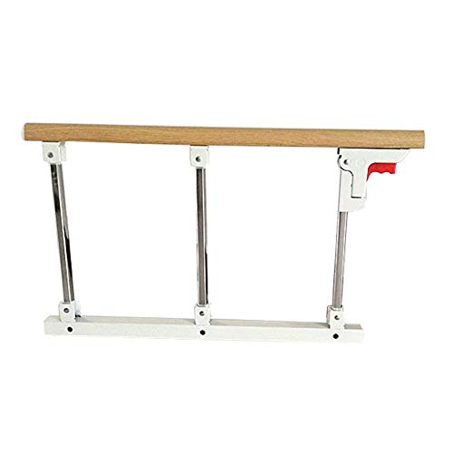 Parque Infantil, Cama Plegable, riel de Seguridad, protección Lateral para Ancianos, Adultos y Asas para discapacitados, baranda de Cama, Barra de Parachoques de Metal, 68 cm