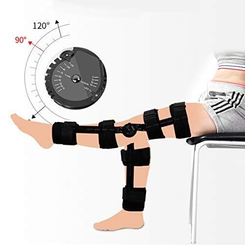 Pedales Estaticos ROM de rodilla de apoyo, la rodilla de la pierna médico inmovilizador aparatos ortopédicos Ortesis la rótula de la rodilla, ajustable completa de la rodilla de la pierna del estabili