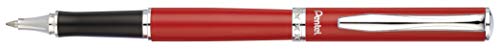 Pentel Sterling – Bolígrafo de tinta gel no retráctil, color rojo