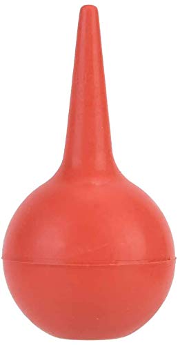 Pera de goma, Limpiador de Oídos, Removedor de Cera de Oído, bola de limpieza de goma, Ear Wax Removal Tool, Para bebés, jóvenes y adolescentes adultos (rojo, 75ml)