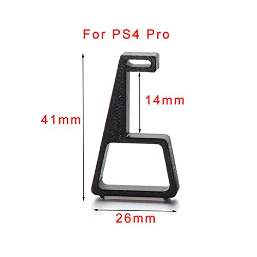 perfeciti 4 Piezas Pies De Enfriamiento Soporte De Soporte De Aumento De Montaje Planos Patas De Enfriamiento Horizontal Soporte Soporte De Consola Soporte para PS4 / Slim/Pro