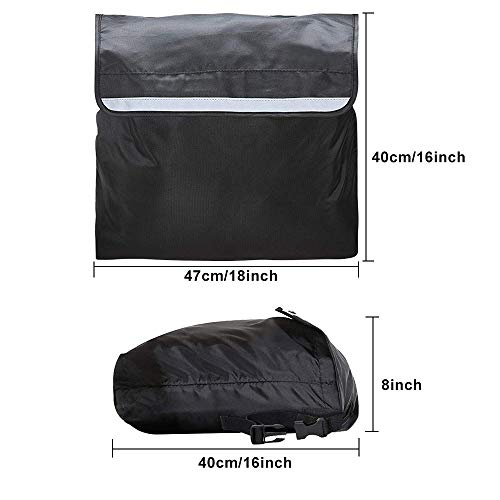 Perfetsell Bolsa para Silla de Ruedas Mochila Silla Ruedas Oxford Impermeable Mochilas Silla de Ruedas Bolsa de Almacenamiento Grande Capacidad Alta Calidad para Cualquier Tipo de Silla de Ruedas