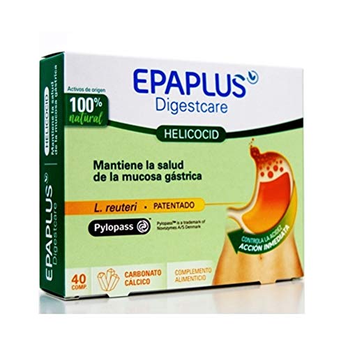 Peroxfarma EPAPLUS DIGEStCARE HELICOCID 100% NATURAL 40 COMPRIMIDOS