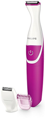 Philips BRT382/15 Bikini Genie - Perfilador para la zona del bikini para uso en seco o en húmedo