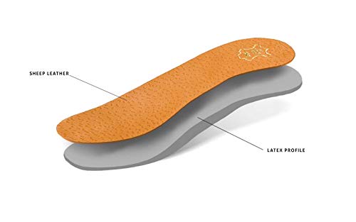 Plantillas Ortopédicas y Anatómicas de Cuero para Niños para Zapatos y Botas, Preventivas con Soporte del Arco Longitudinal, de Kaps Anatomix Kids, Todas las Tallas (33-34 EUR / 1-2 UK Niños)