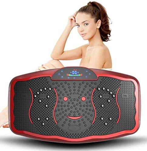 Plataforma Vibratoria Fitness Vibratoria Máquinas de ejercicios, Plataforma de fitness for el hogar de fitness y pérdida de peso, con USB Función Terapia altavoz y Magnetismo y Pantalla LCD grande est