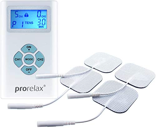 prorelax TENS+EMS DUO - Electroestimulador, 2 terapias con un aparato