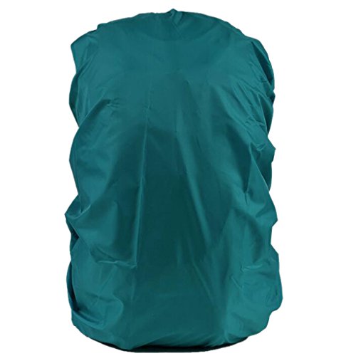 Protección de mochila, funda impermeable para camping, correr, senderismo, polvo, antilluvia, caza, pesca, turquesa