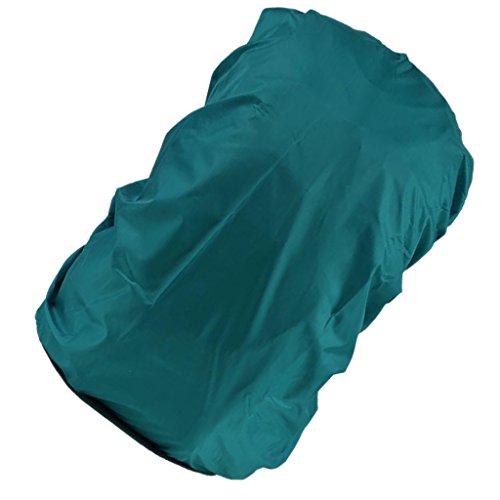 Protección de mochila, funda impermeable para camping, correr, senderismo, polvo, antilluvia, caza, pesca, turquesa