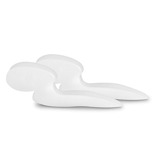 Protector de juanetes de silicona Soles — Almohadilla para juanetes y separador de los dedos del pie — Cómodo separador de los dedos del pie de gel suave,Talla única,Endereza el dedo gordo del pie