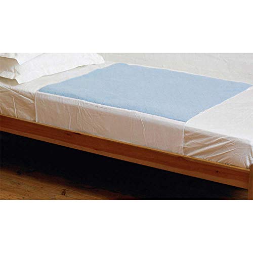 Protector travesero cama Super Absorbente 4,65 Litros m2 + 400 Lavados - Protector Colchón 5 Capas - Empapador Adultos Bebes y Niños - Protector Cama con Alas - Empapador Lavable 90 x 85