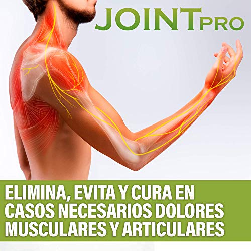 Protege y repara Articulaciones y Músculos | Elimina el Dolor, la Inflamación y Previene Lesiones | Acción Antiinflamatoria y Analgésica | Glucosamina + Condroitina + Colágeno + Calcio | 60 Caps.