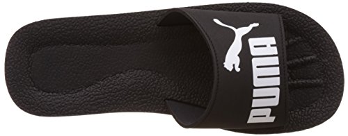 PUMA Purecat, Sandalias, para Unisex adulto, Negro (black-white), 46 EU