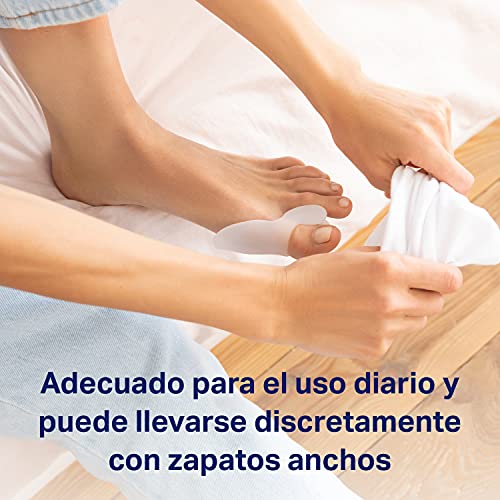 Purava [6x] Separador de Dedos de Pie para Hallux Valgus – Incluye Higiénica Caja de Transporte – Corrector de Juane-tes de Óptima Comodidad – Sin BPA – Talla Universal