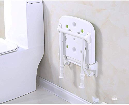 QHHALXZ Taburete Plegable para baño, Taburete para Ducha, Silla para Zapatos, Tapiz para Colgar en la Pared, Taburete para baño para Personas Mayores Sillas de Ruedas móviles con Ruedas para baño