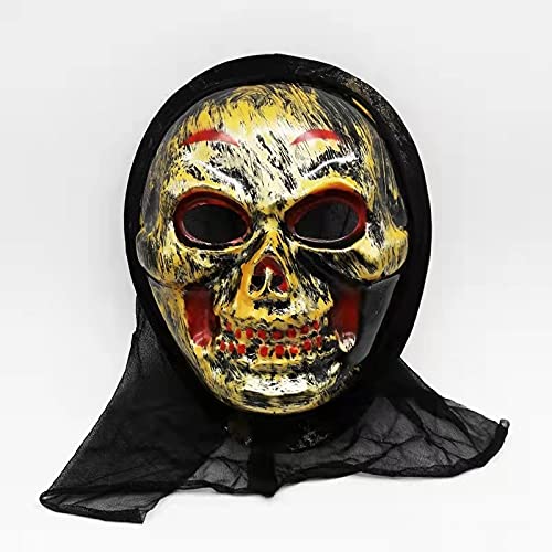 Quanshijie Halloween Carnaval Muerte Dios Terror Fantasma Cara mascarilla Ropa decoración Fiesta dram rol Jugando Diadema Tronco