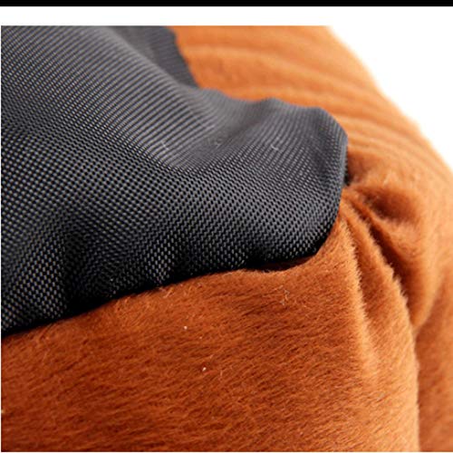 QXIAO Camas para Perros Cesta Grande Y Lavable para Mascotas Cama Perrera Ortopédica para Perros Grandes Cama De Lujo Antideslizante para Nido Calmante,M