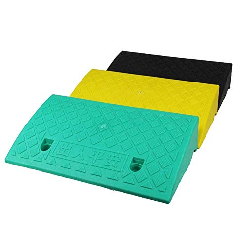 Rampas de Goma para aceras Rampa para Llantas de automóvil Umbral para tapete Pedal Escalonado Accesibilidad Rampa para Silla de Ruedas PVC Impermeable Antideslizante Resistencia al envejecimiento, 4