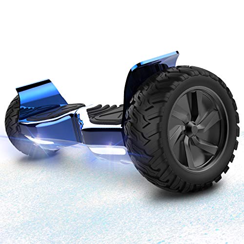 RCB Hoverboards Scooter Eléctrico de Auto-Equilibrio - Estándar de la UE - Off Road Patinete Eléctrico con App Control Todo Terreno Hummer de 8.5" con Bluetooth, Regalo para Adolescentes y Adultos