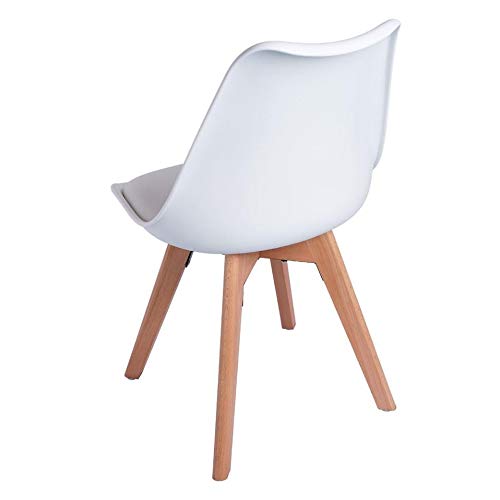 RegalosMiguel - Sillas Comedor - Silla Synk Basic - Blanco