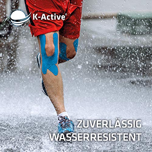 Rehab europa QA-00459/AZ - 1 rollo kinesiotape vendaje k-active azul 5cmx5m