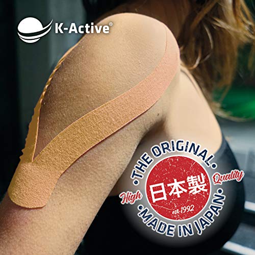 Rehab europa QA-00459/BG - 1 rollo kinesiotape vendaje k-active beige 5cmx5m