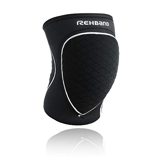 Rehband Rodilleras infantiles PRN, color negro, L