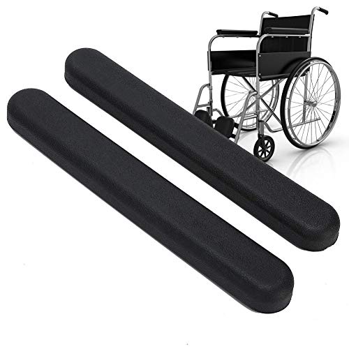 Reposabrazos acolchado para silla de ruedas Accesorio de repuesto para almohadillas de brazo universal con tornillo Reposabrazos para silla de ruedas Reemplazo de accesorio para silla de ruedas