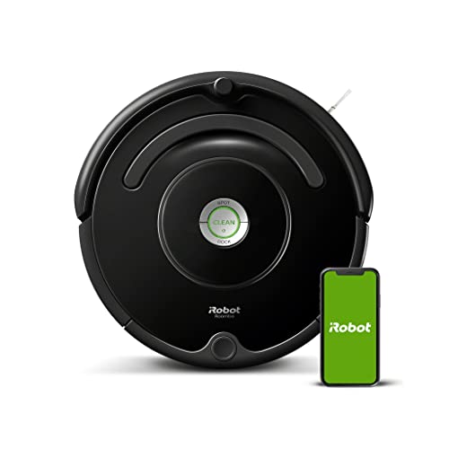 Robot aspirador con conexión Wi-Fi iRobot Roomba 671 - Tecnología Dirt Detect - Sistema de limpieza en tres fases - Sugerencias personalizadas - Compatible con tu asistente de voz